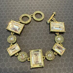 Heidi Daus Crystal Toggle Bracelet
